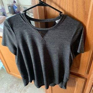 Half Cropped Workout Shirt